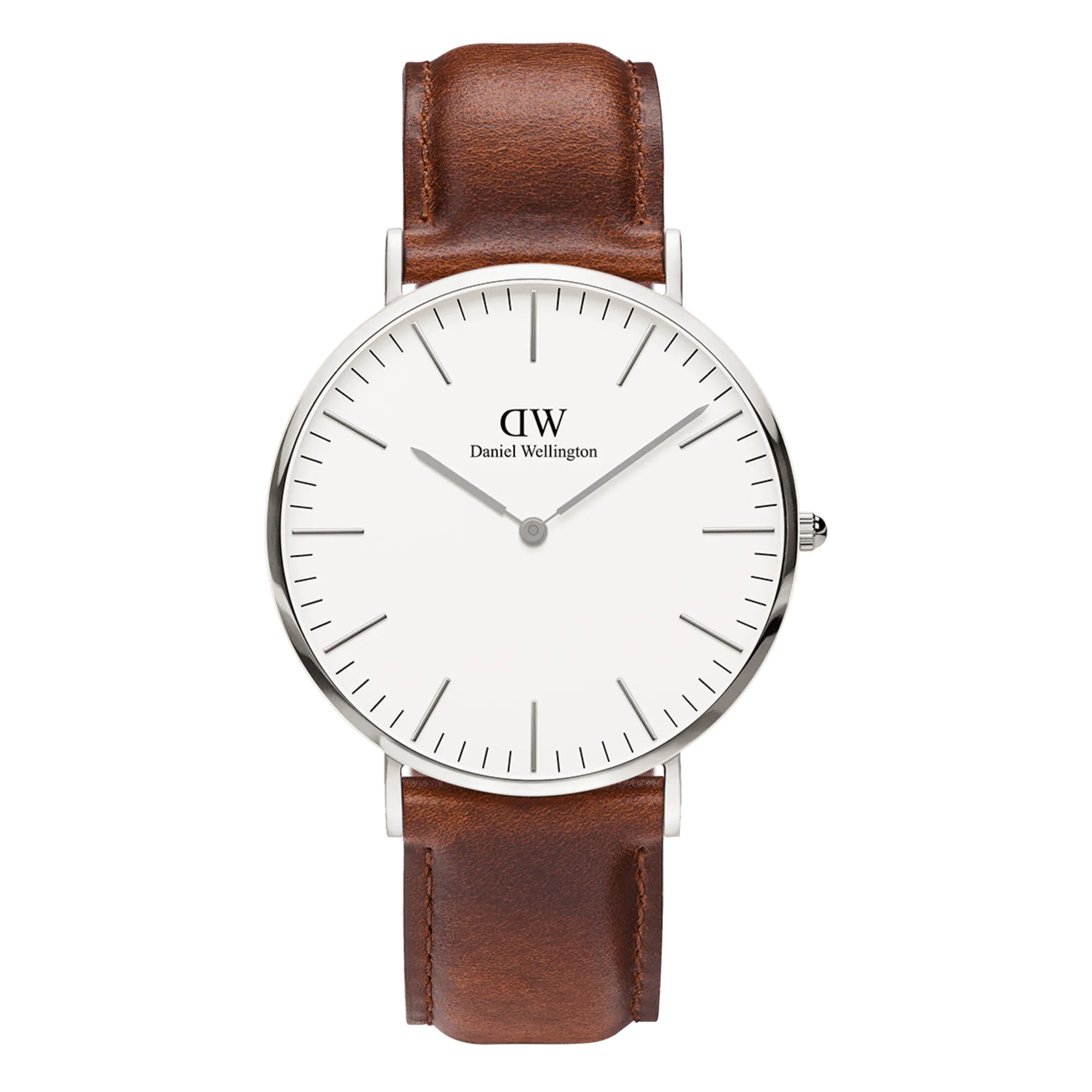 Daniel Wellington Classic 40 St Mawes Silver & White Watch