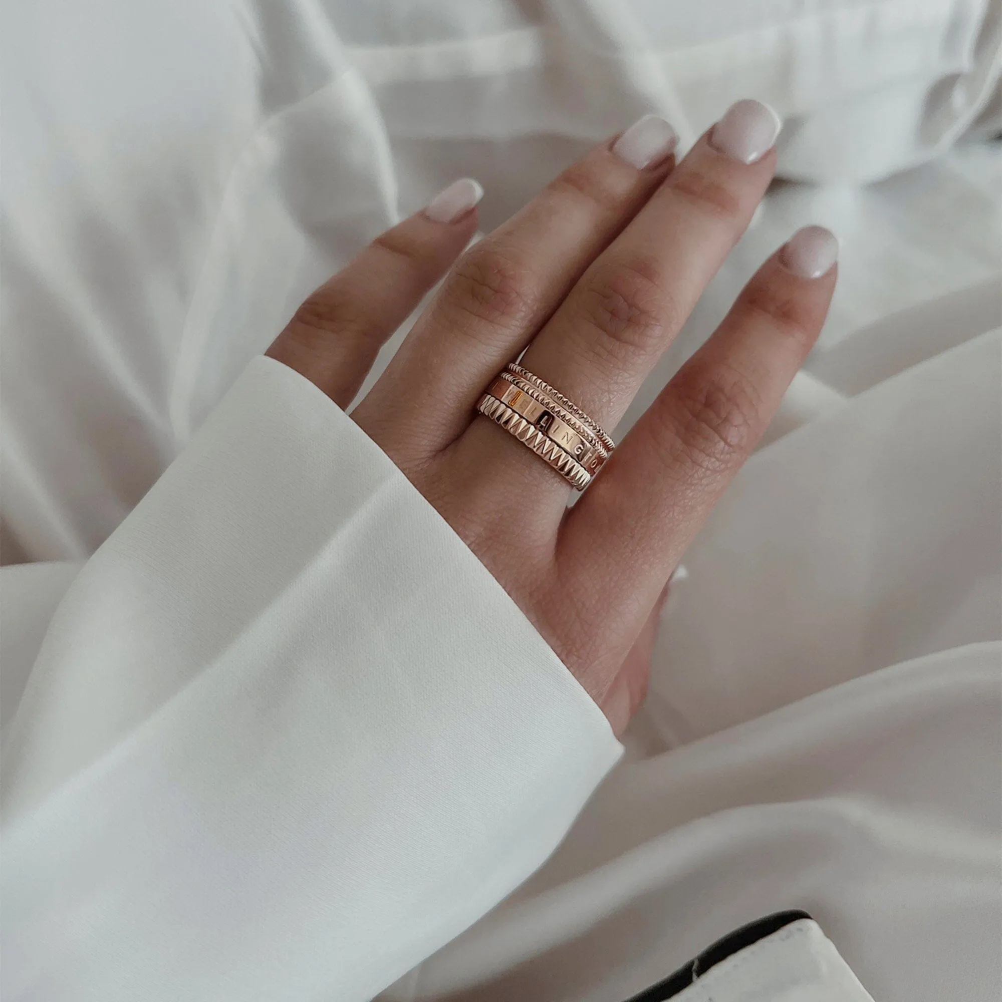 Daniel Wellington Elevation Ring Rose Gold