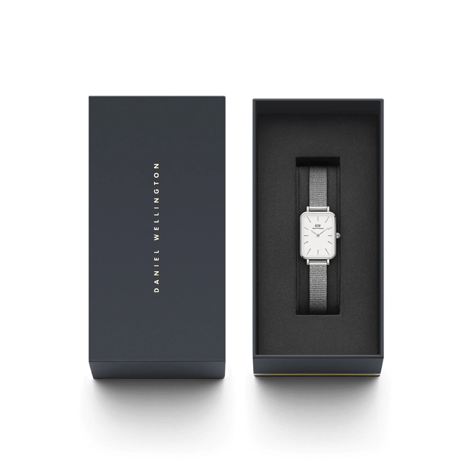 Daniel Wellington Quadro 20X26 Unitone Silver Watch