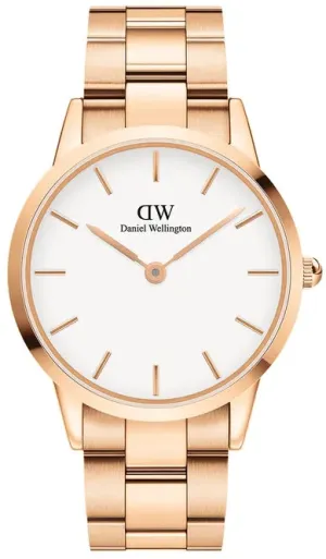 Daniel Wellington Watch Iconic Link White 40mm