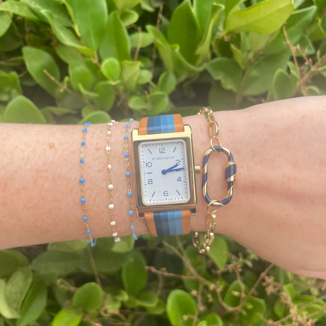 Daybreak Watch in Blue Ombre