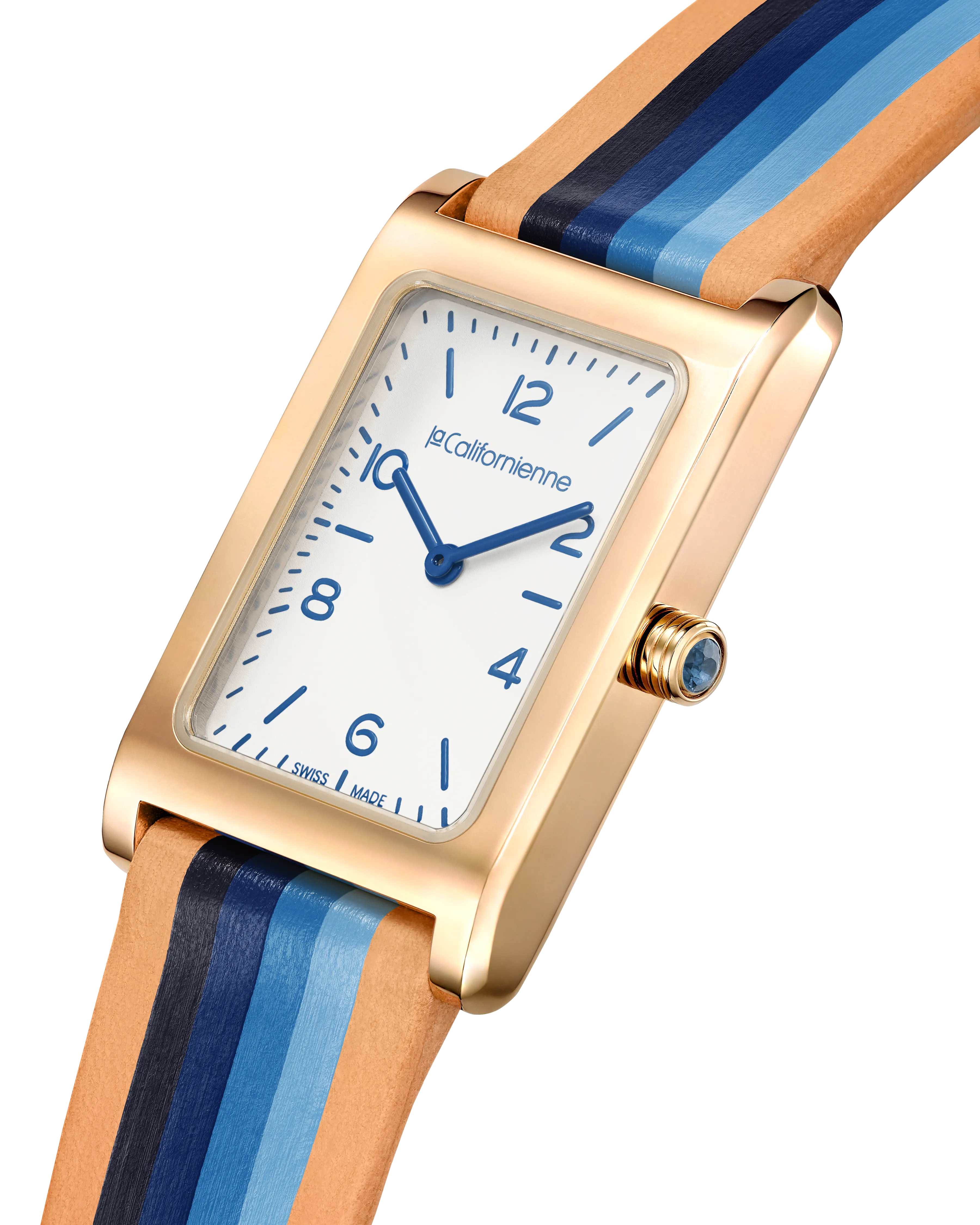 Daybreak Watch in Blue Ombre