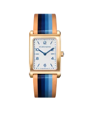 Daybreak Watch in Blue Ombre