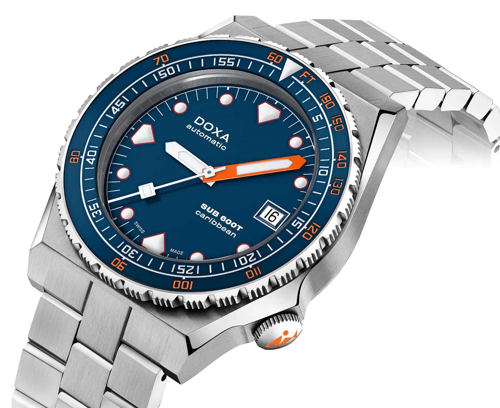 Doxa SUB 600T Caribbean Bracelet Watch