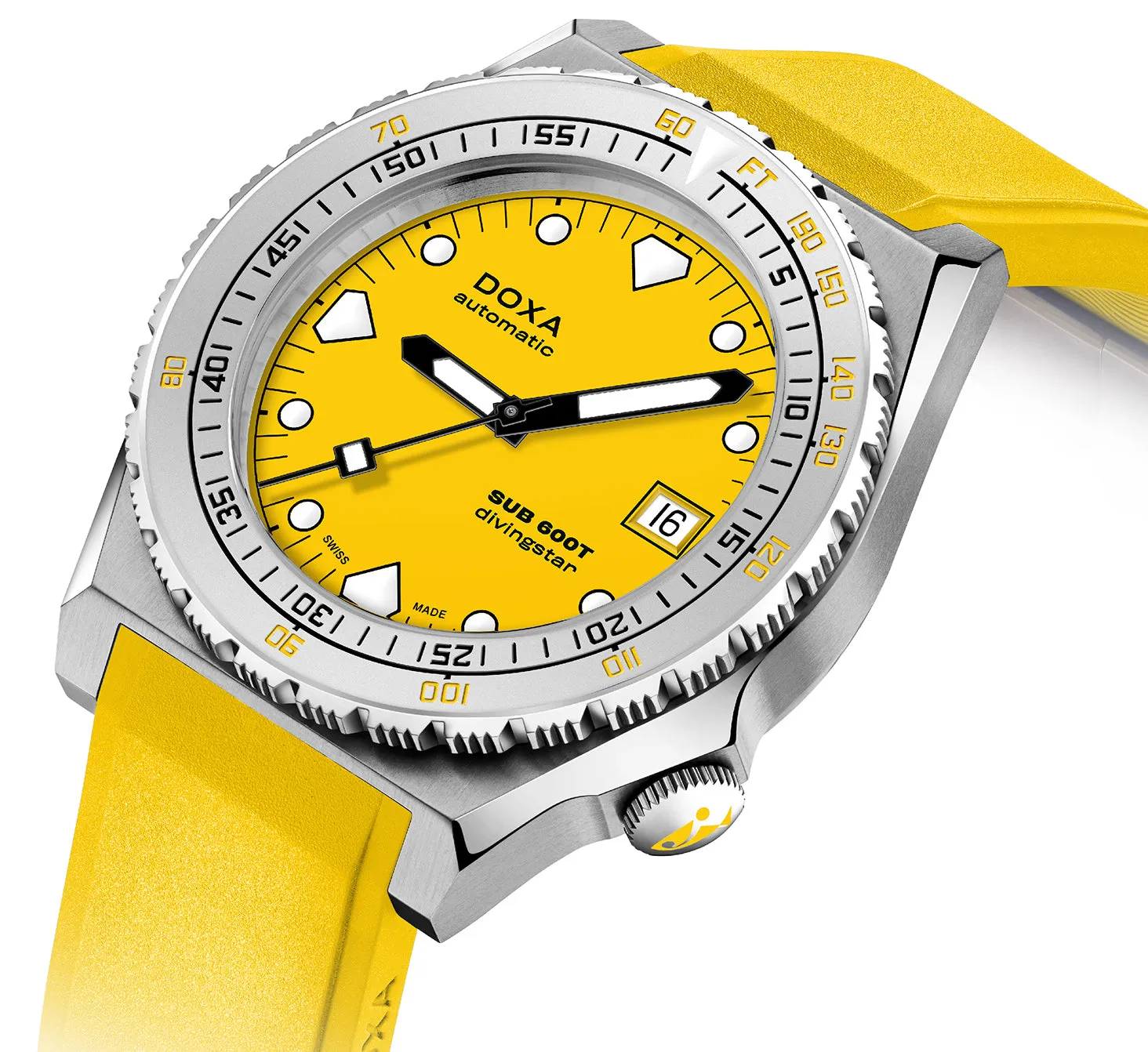 Doxa SUB 600T Divingstar Rubber Watch D