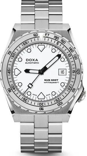 Doxa SUB 600T Whitepearl Bracelet Watch