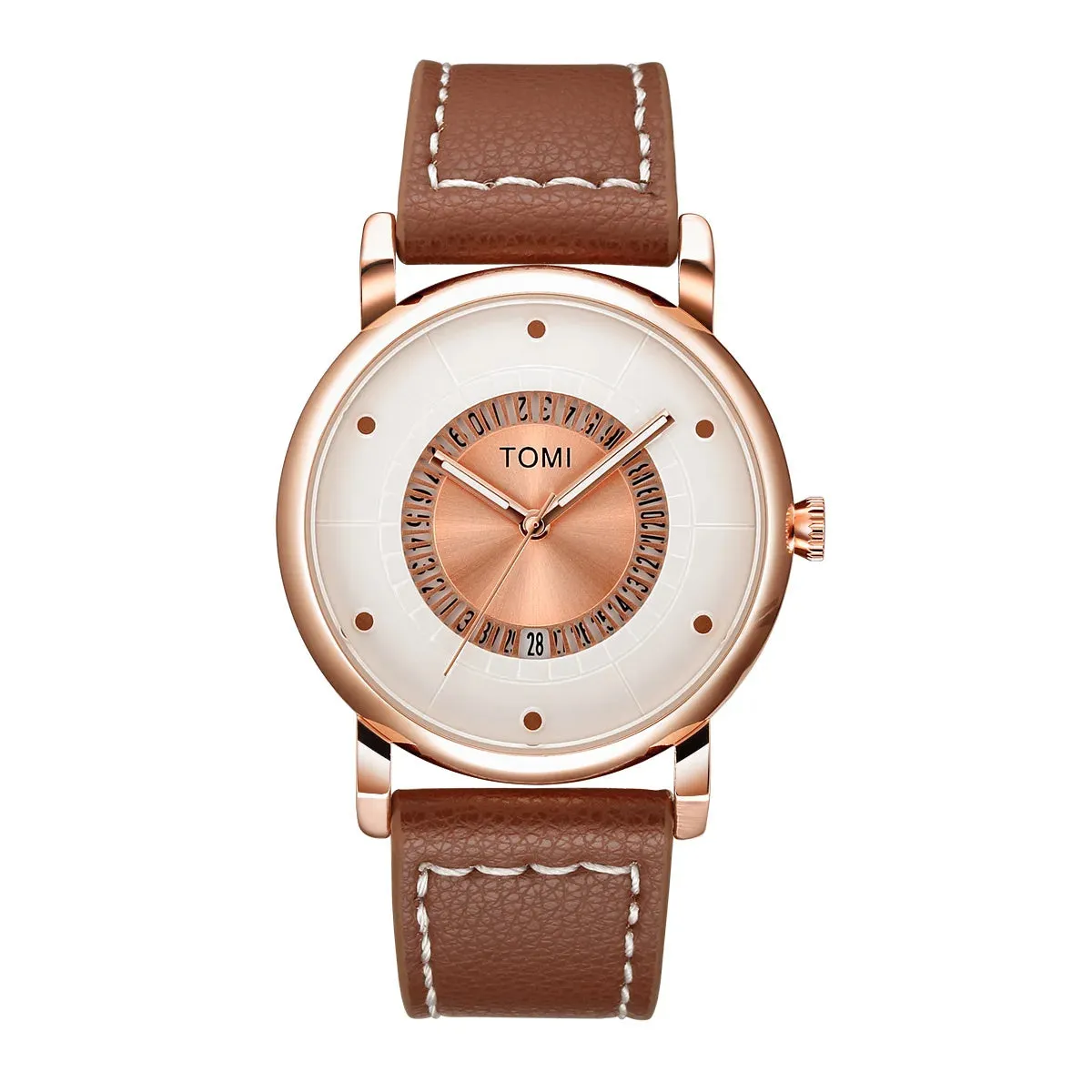Edge - Tomi Minimalist Watch with Date