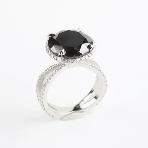 Esther- Black Diamond Ring