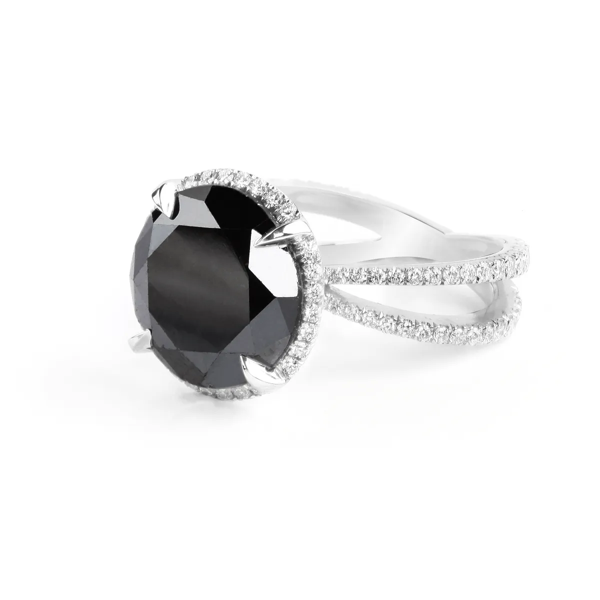 Esther- Black Diamond Ring