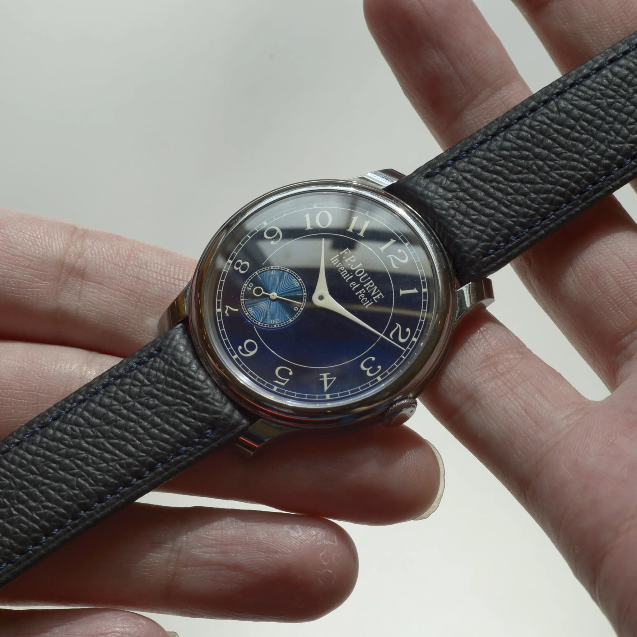 For F.P.JOURNE BLACK GRAINED CALF STRAP