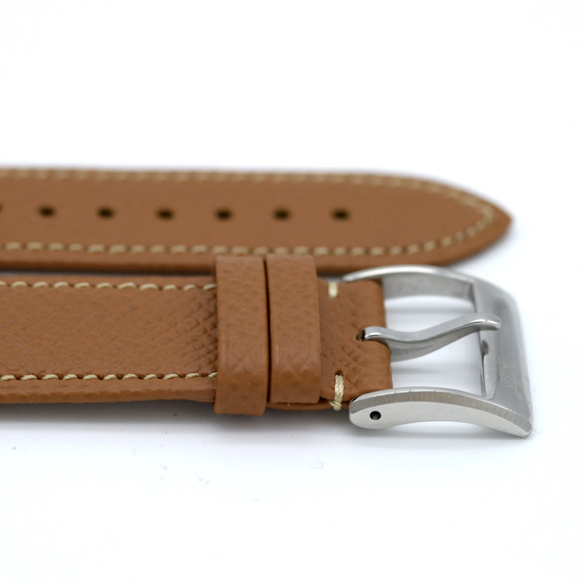For F.P.JOURNE CAMEL GRAINED CALF STRAP
