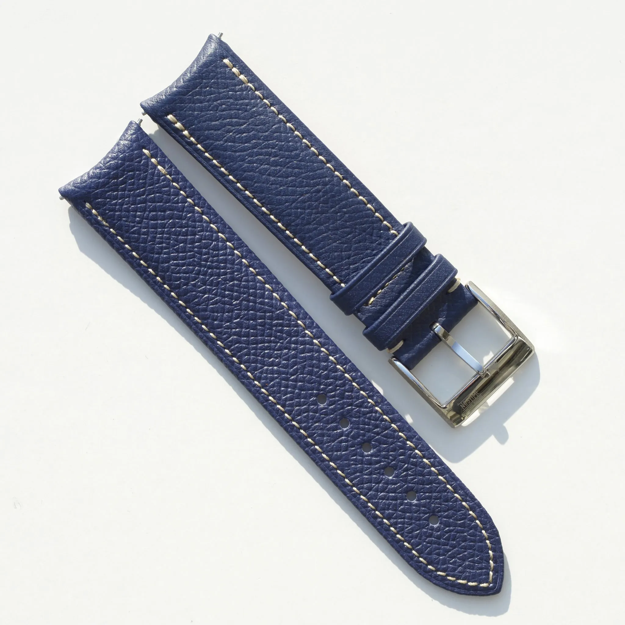 For F.P.JOURNE NAVY GRAINED CALF STRAP V1.0