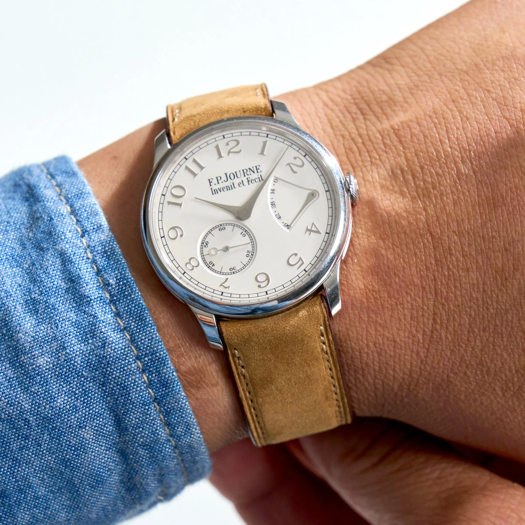 For F.P.JOURNE NUBUCK SILKY CLAY STRAP