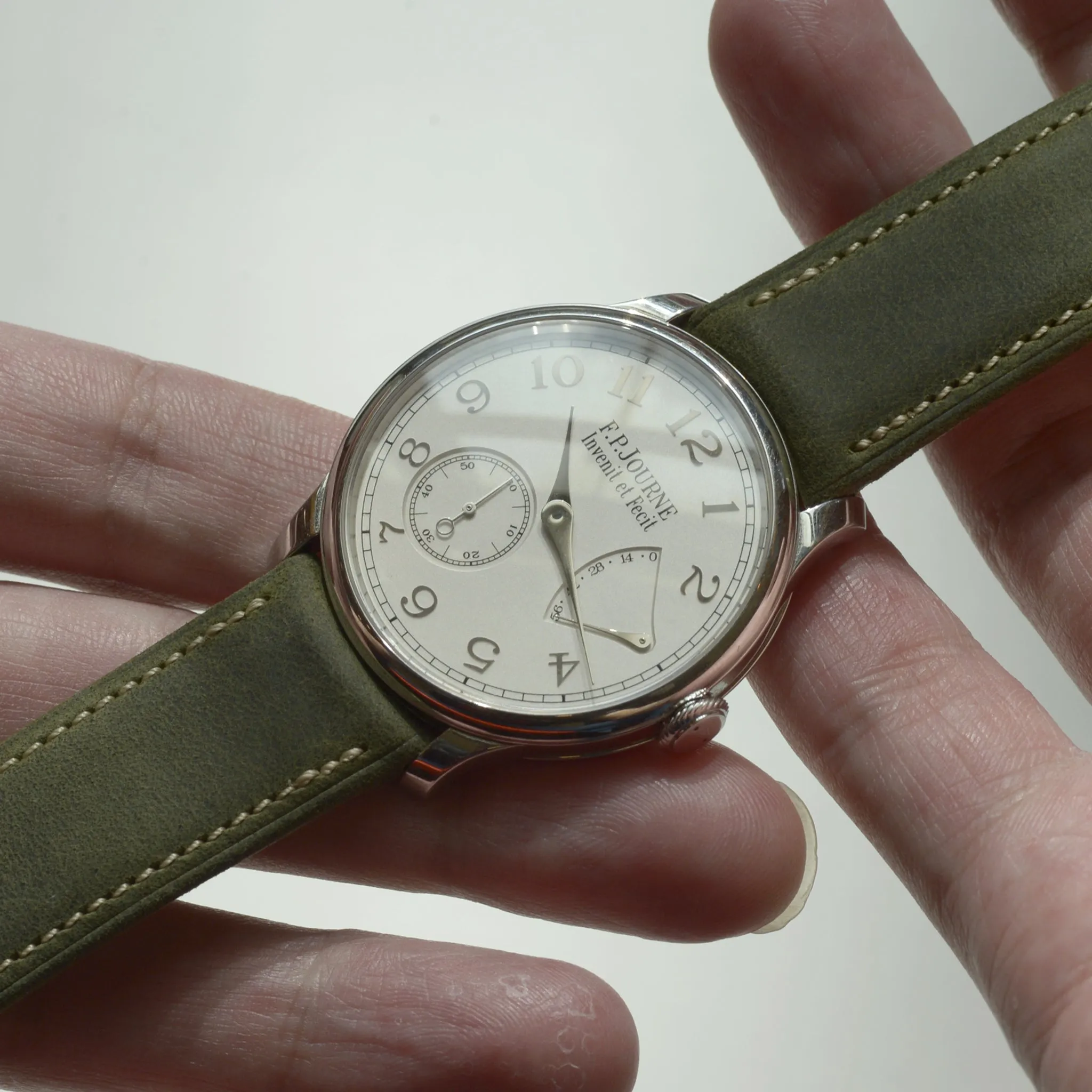 For F.P.JOURNE PINE CRAZY HORSE COWHIDE STRAP