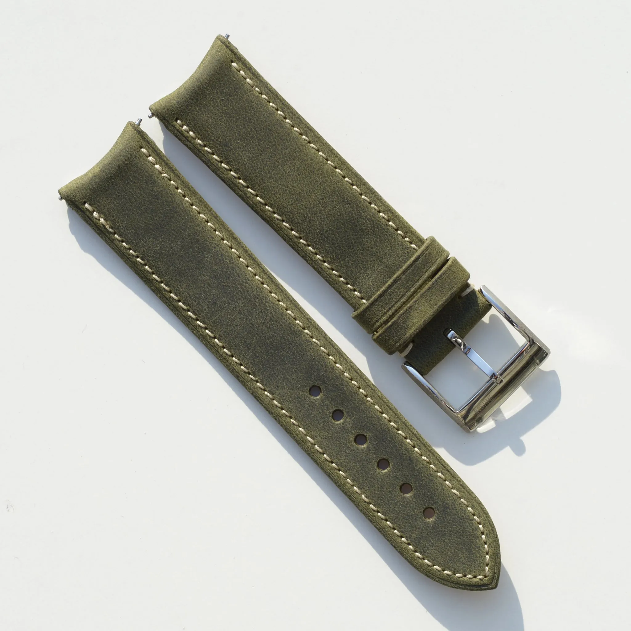 For F.P.JOURNE PINE CRAZY HORSE COWHIDE STRAP