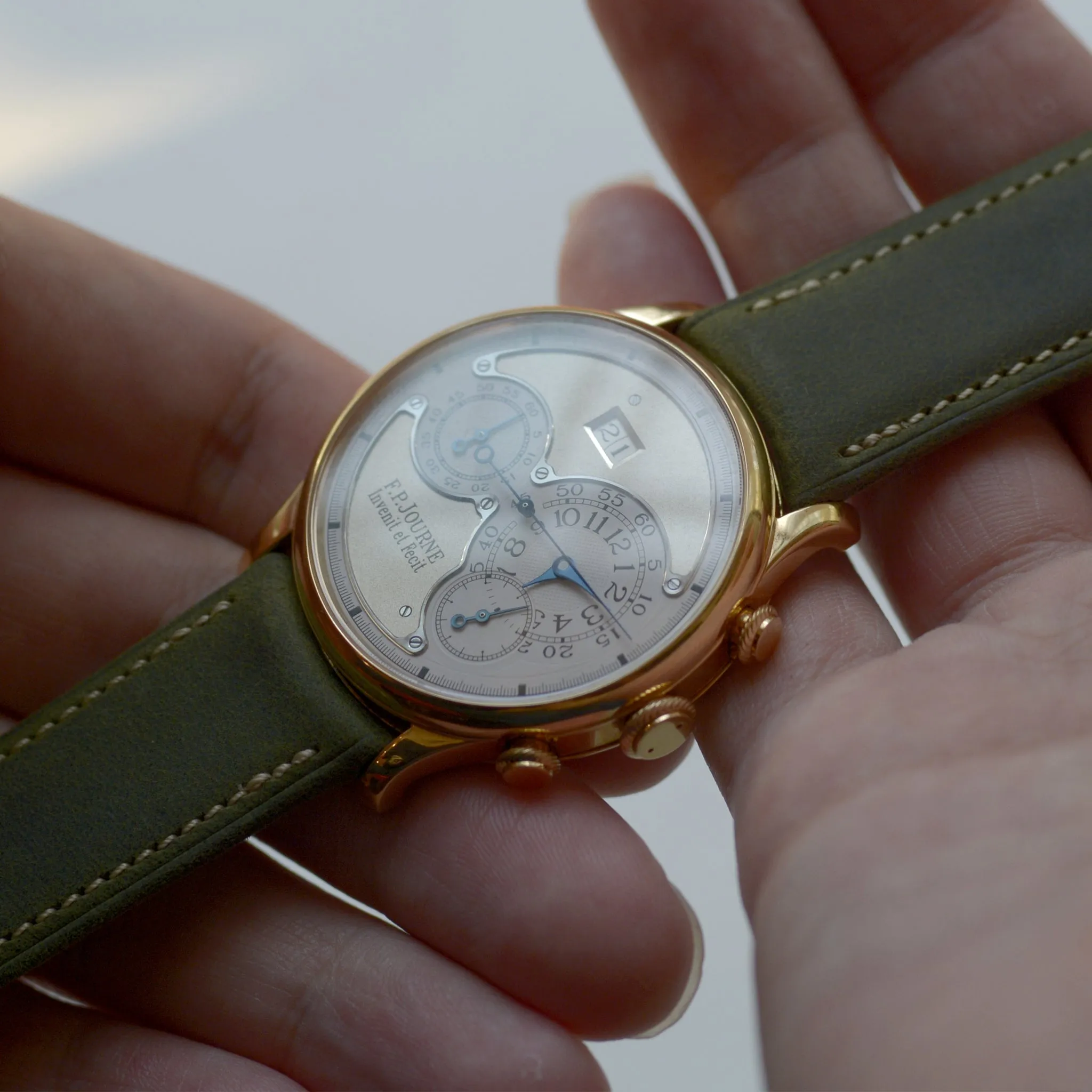For F.P.JOURNE PINE CRAZY HORSE COWHIDE STRAP