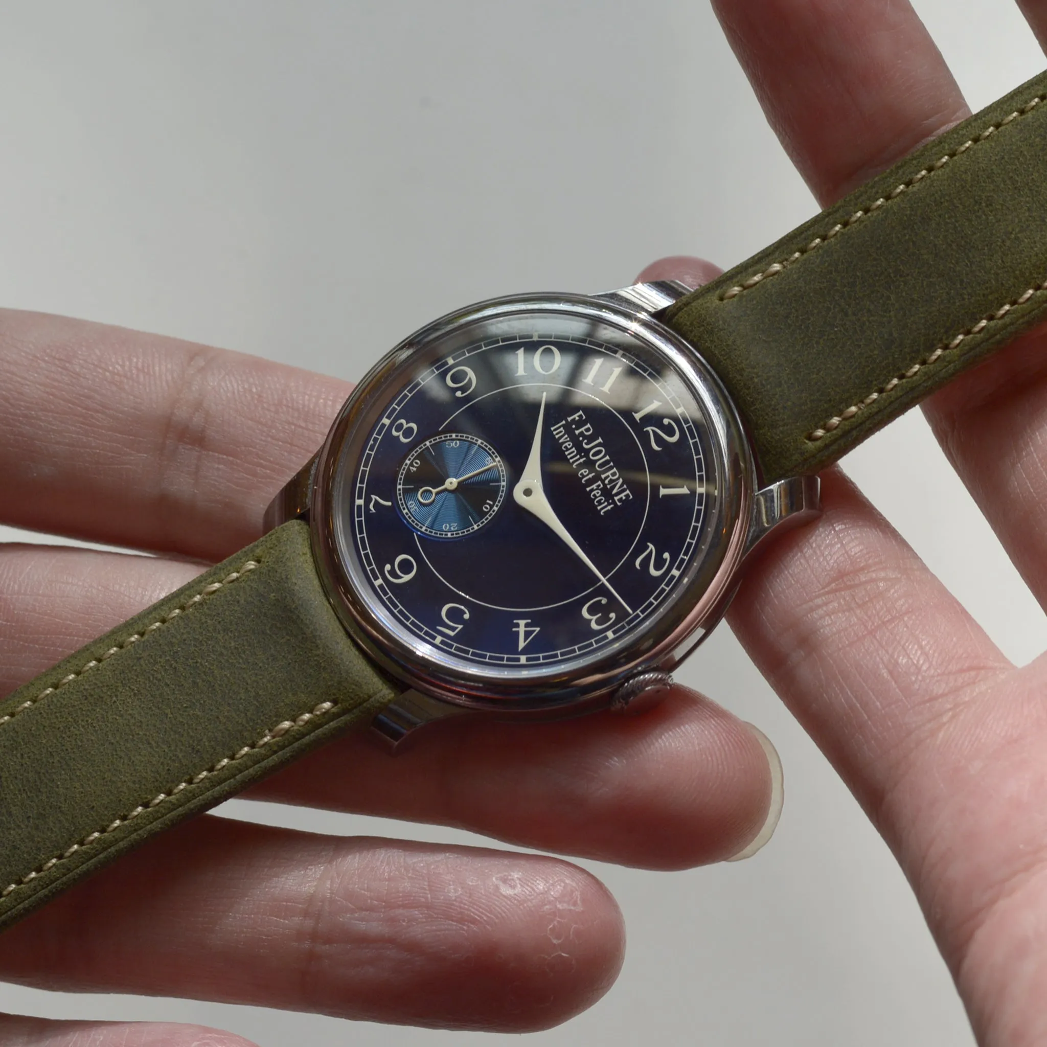 For F.P.JOURNE PINE CRAZY HORSE COWHIDE STRAP
