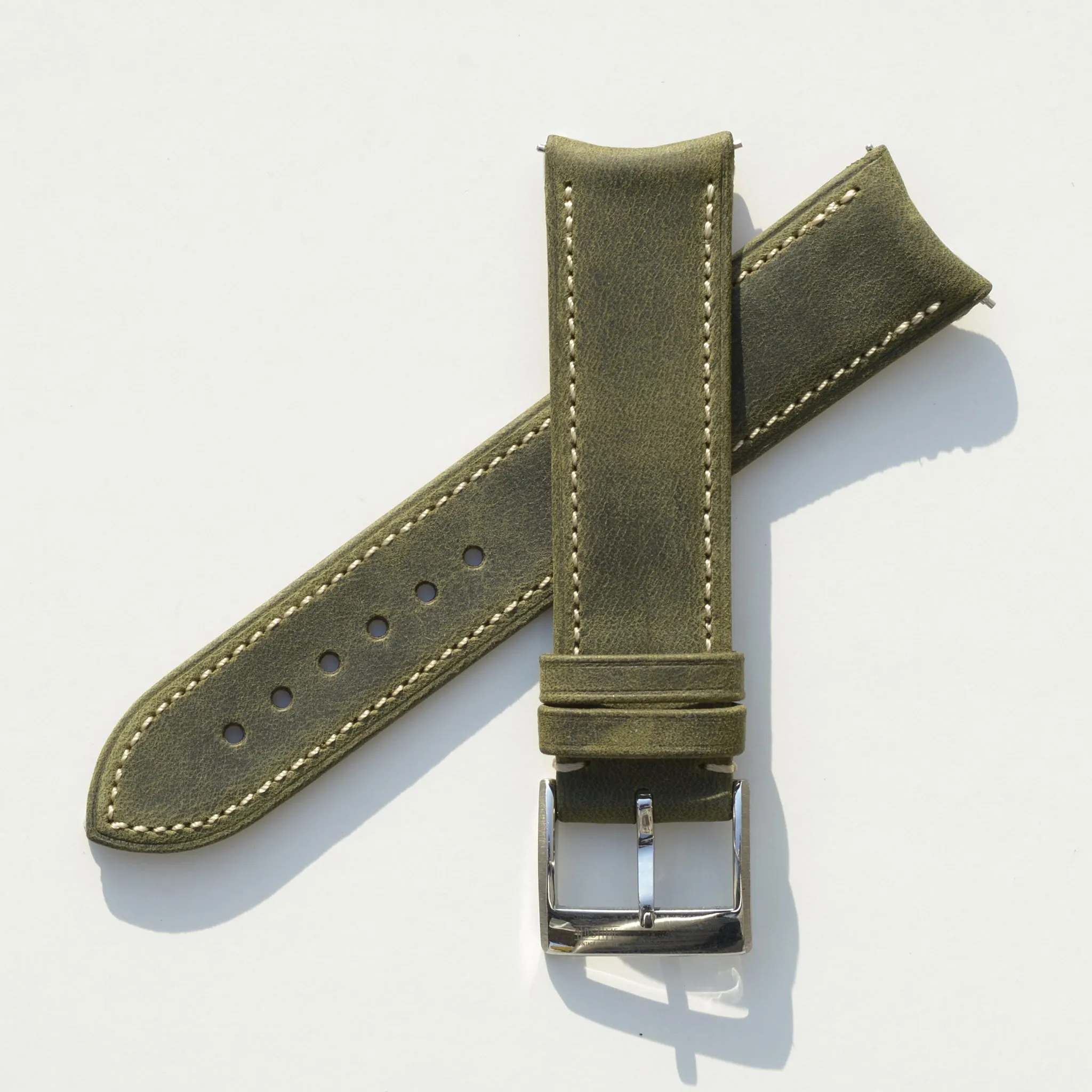 For F.P.JOURNE PINE CRAZY HORSE COWHIDE STRAP