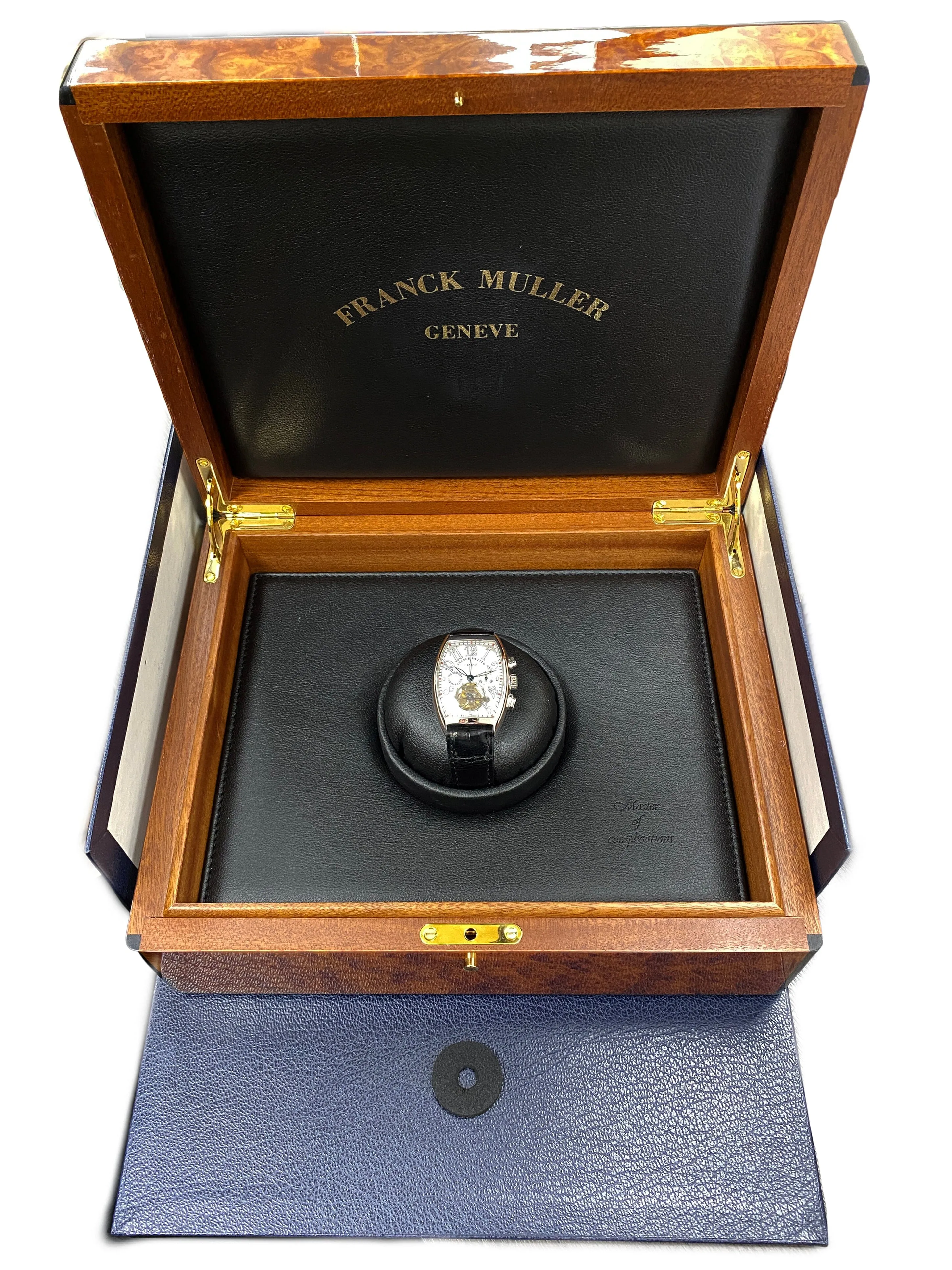 Franck Muller Cintree Curvex 7850CCT Chronograph Tourbillon Mens Watch