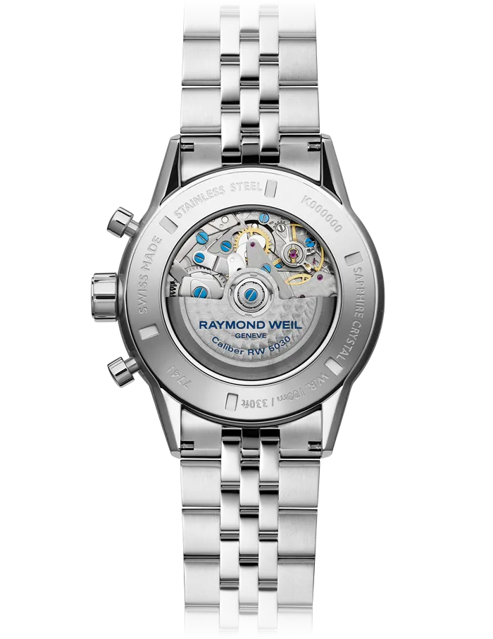 Freelancer Men's Automatic Chronograph Blue Dial Watch