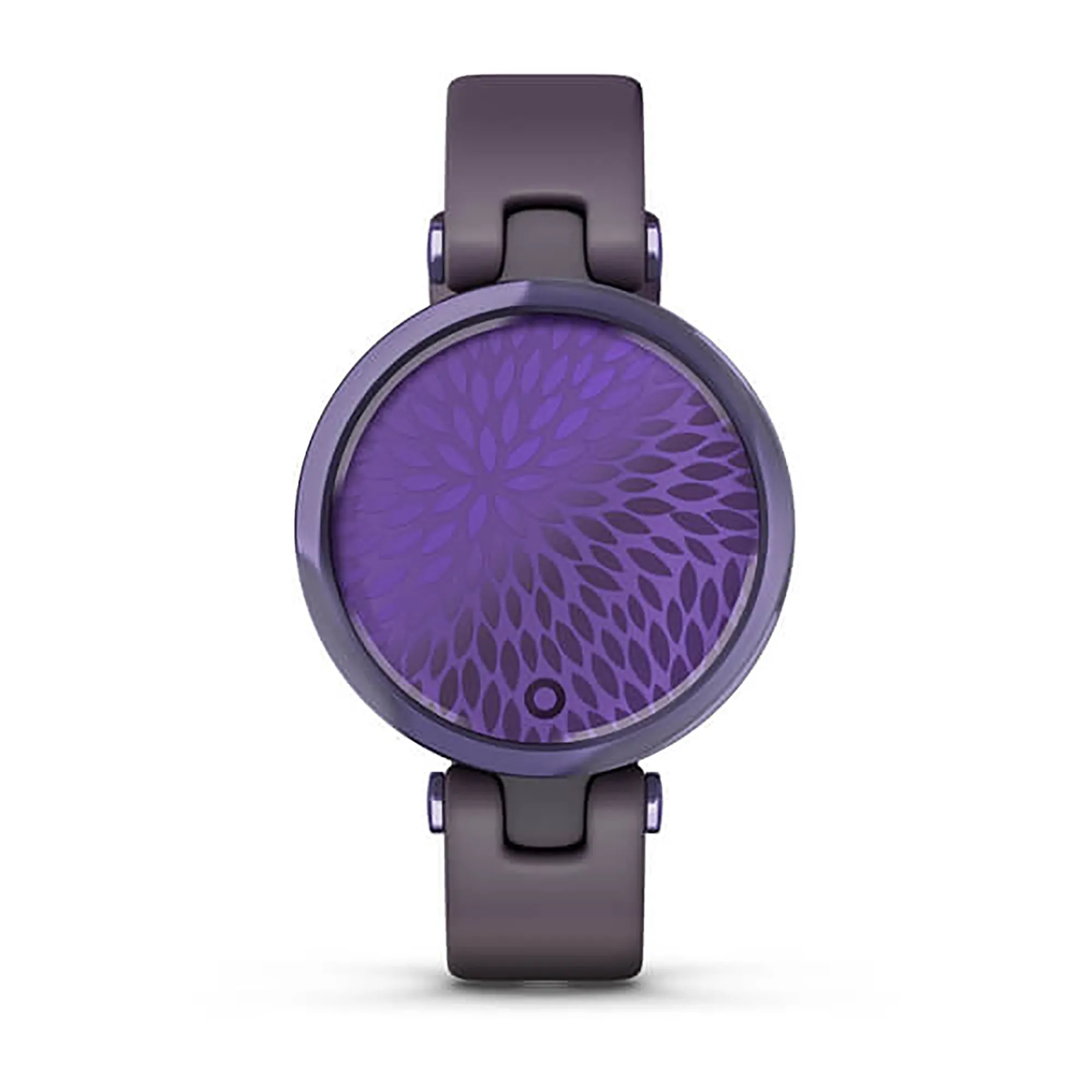 Garmin Lily Silicone Orchid Strap Full Color Display Dial Watch - 010-02384-12