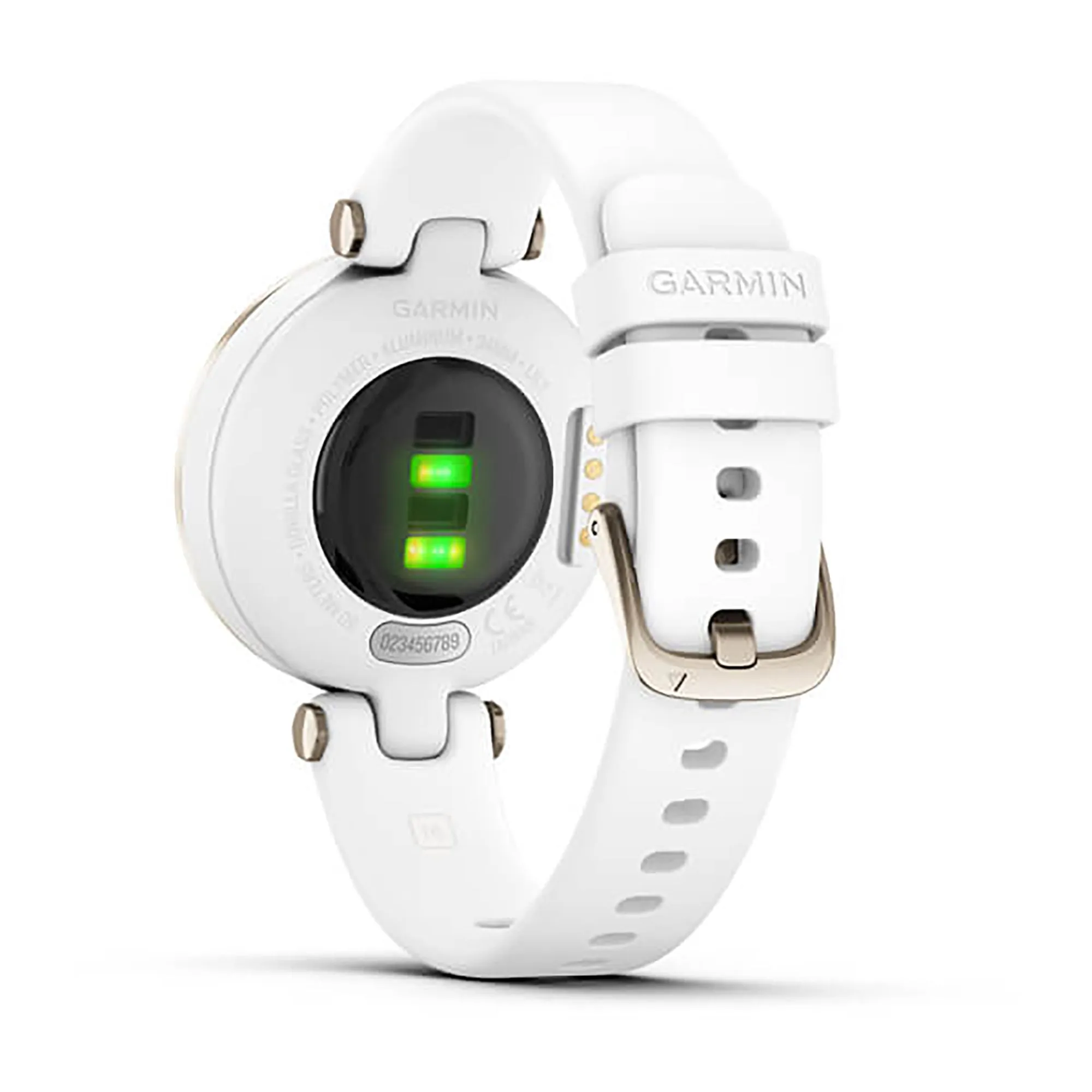 Garmin Lily Silicone White Strap Full Color Display Dial Watch - 010-02384-10