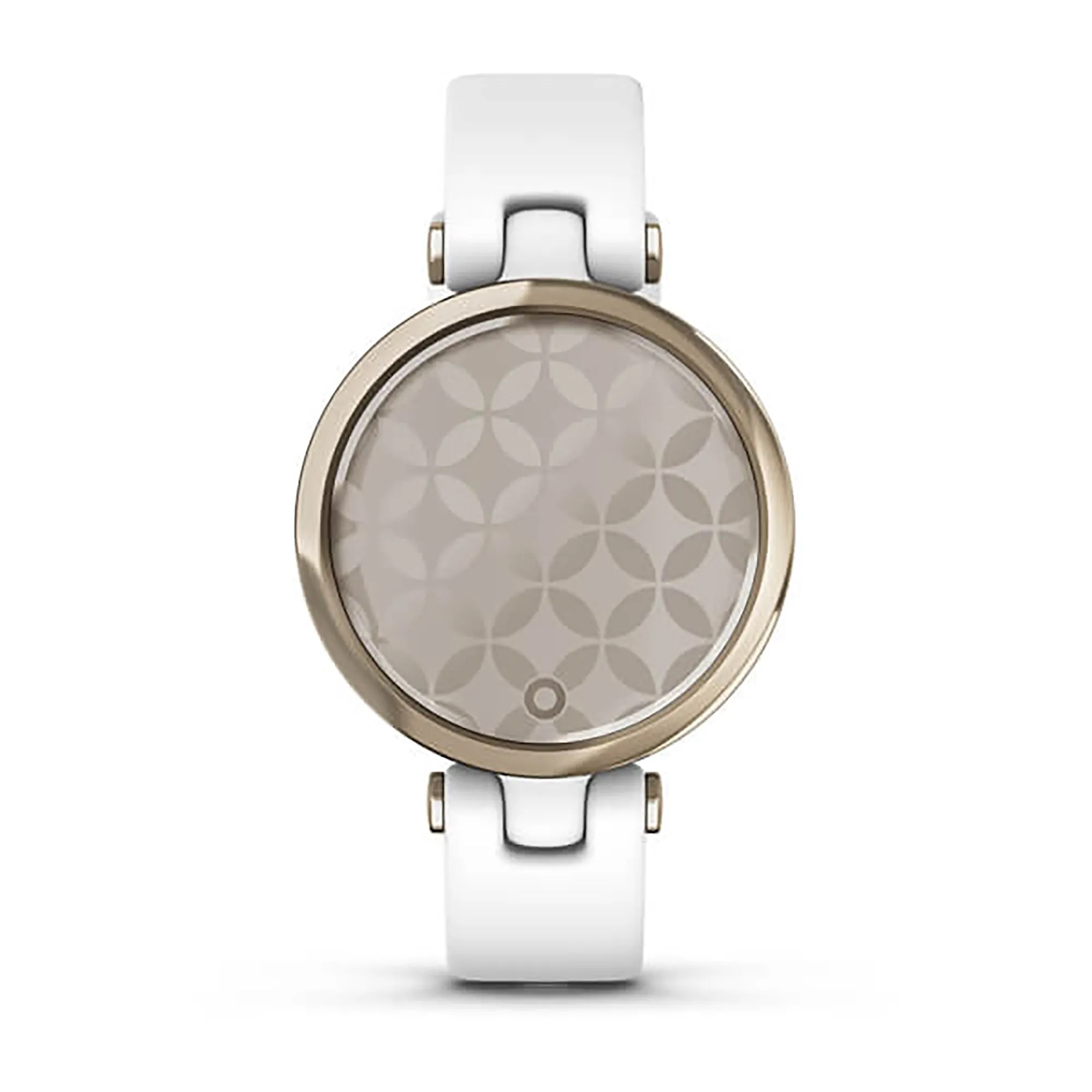 Garmin Lily Silicone White Strap Full Color Display Dial Watch - 010-02384-10