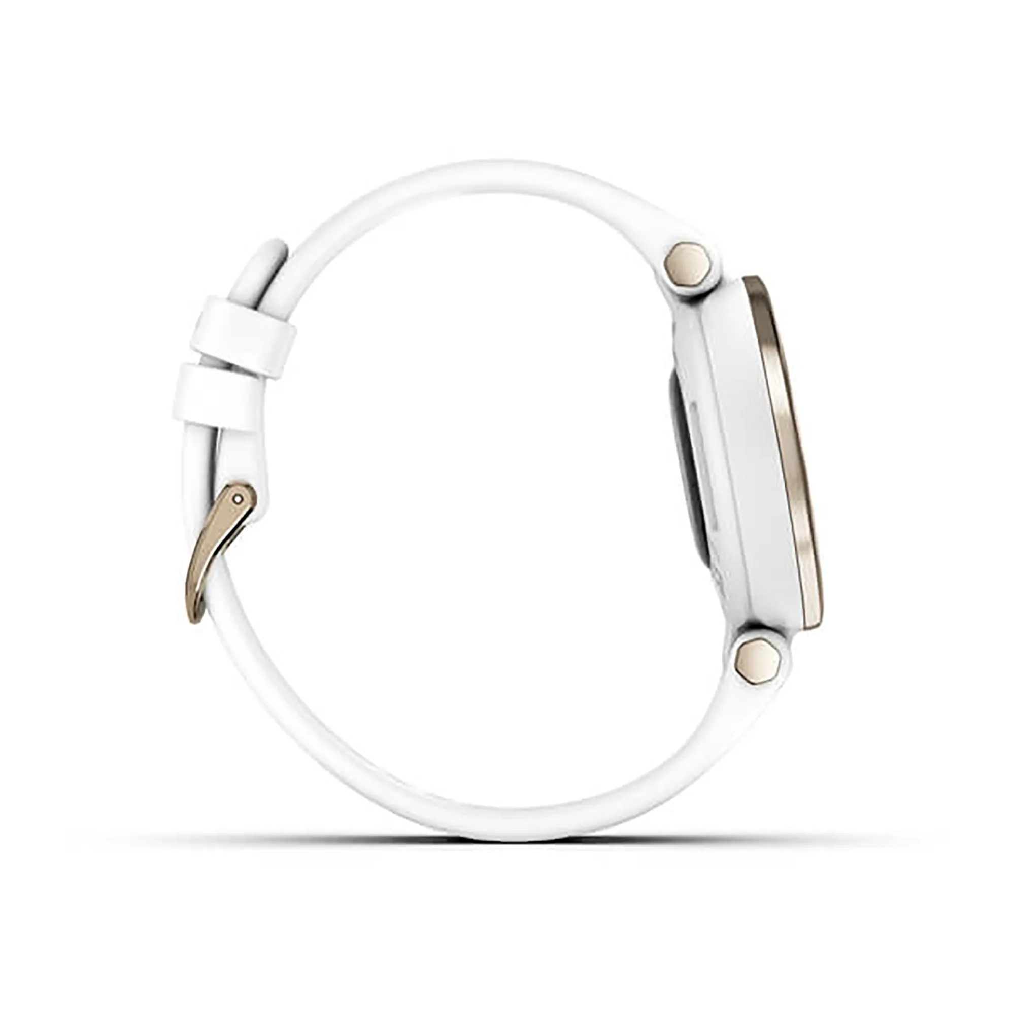 Garmin Lily Silicone White Strap Full Color Display Dial Watch - 010-02384-10