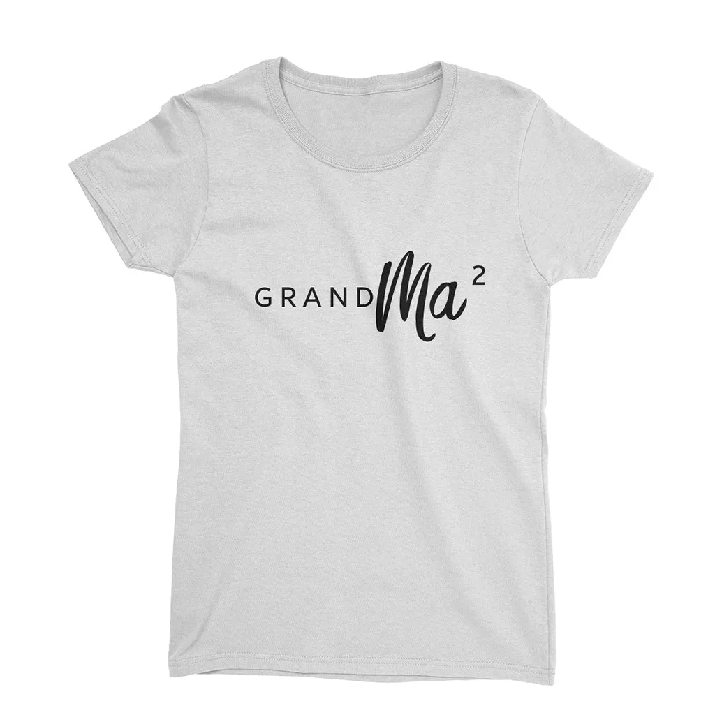 GrandMa | Grandma for Second Time- Pregnancy Announcement T-Shirt