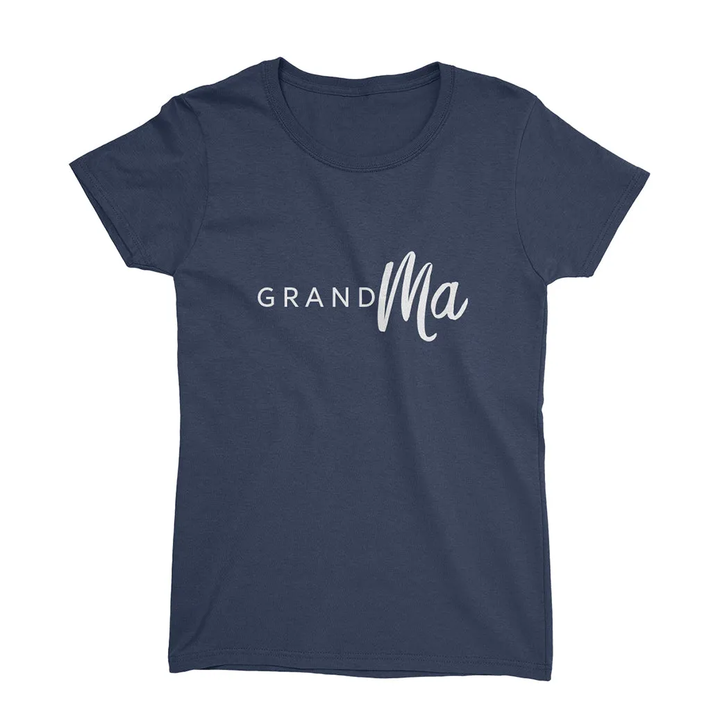 GrandMa | Grandma for Second Time- Pregnancy Announcement T-Shirt