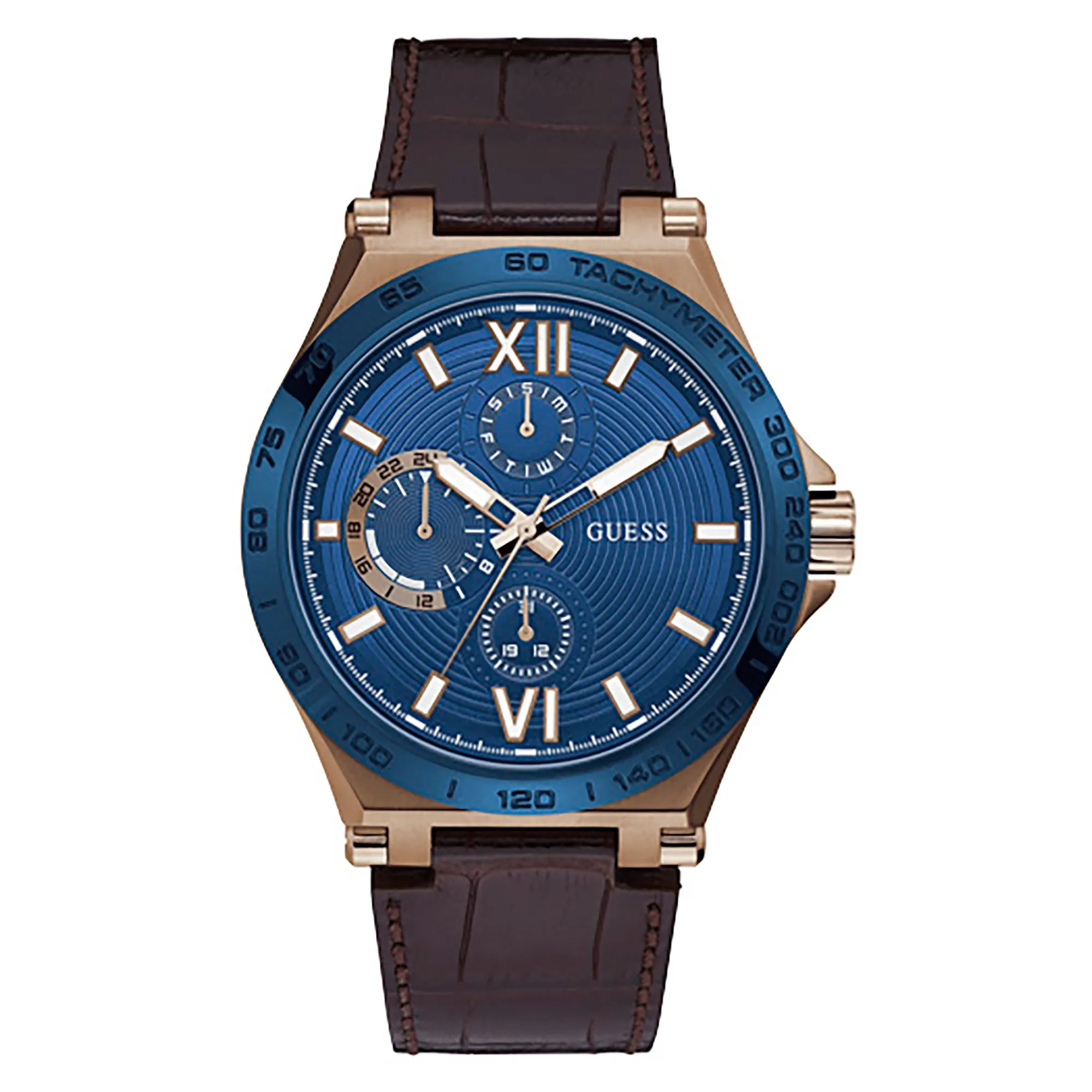 Guess Men's Watch Coffee Case Quartz