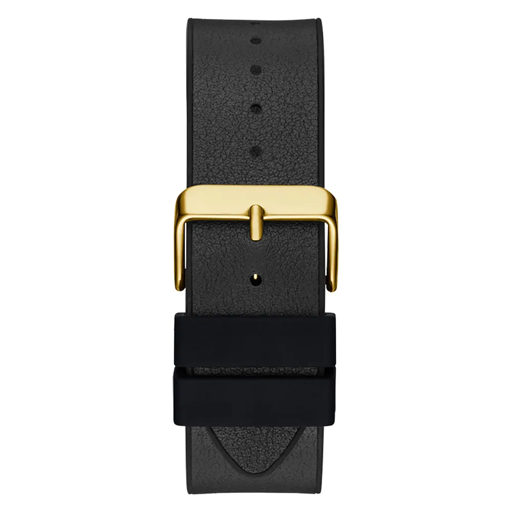 Guess Men's Watch Gold Tone Case Quartz