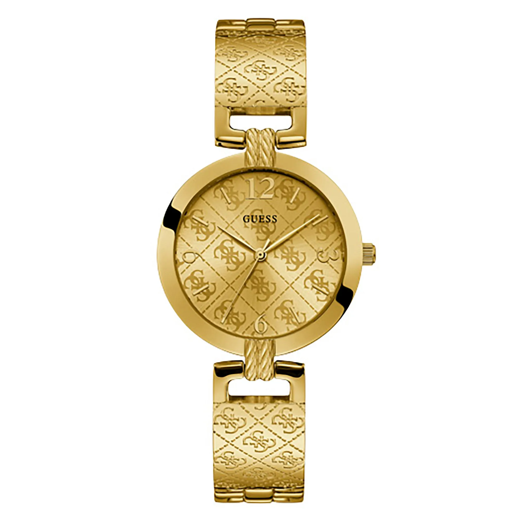 Guess Women's Watch Gold Tone Case Quartz
