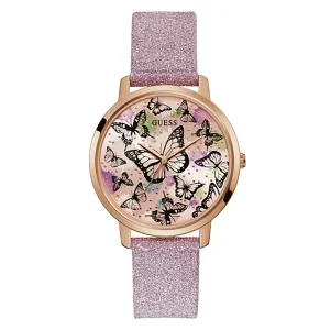 Guess Women's Watch Rose Gold Tone Case Quartz