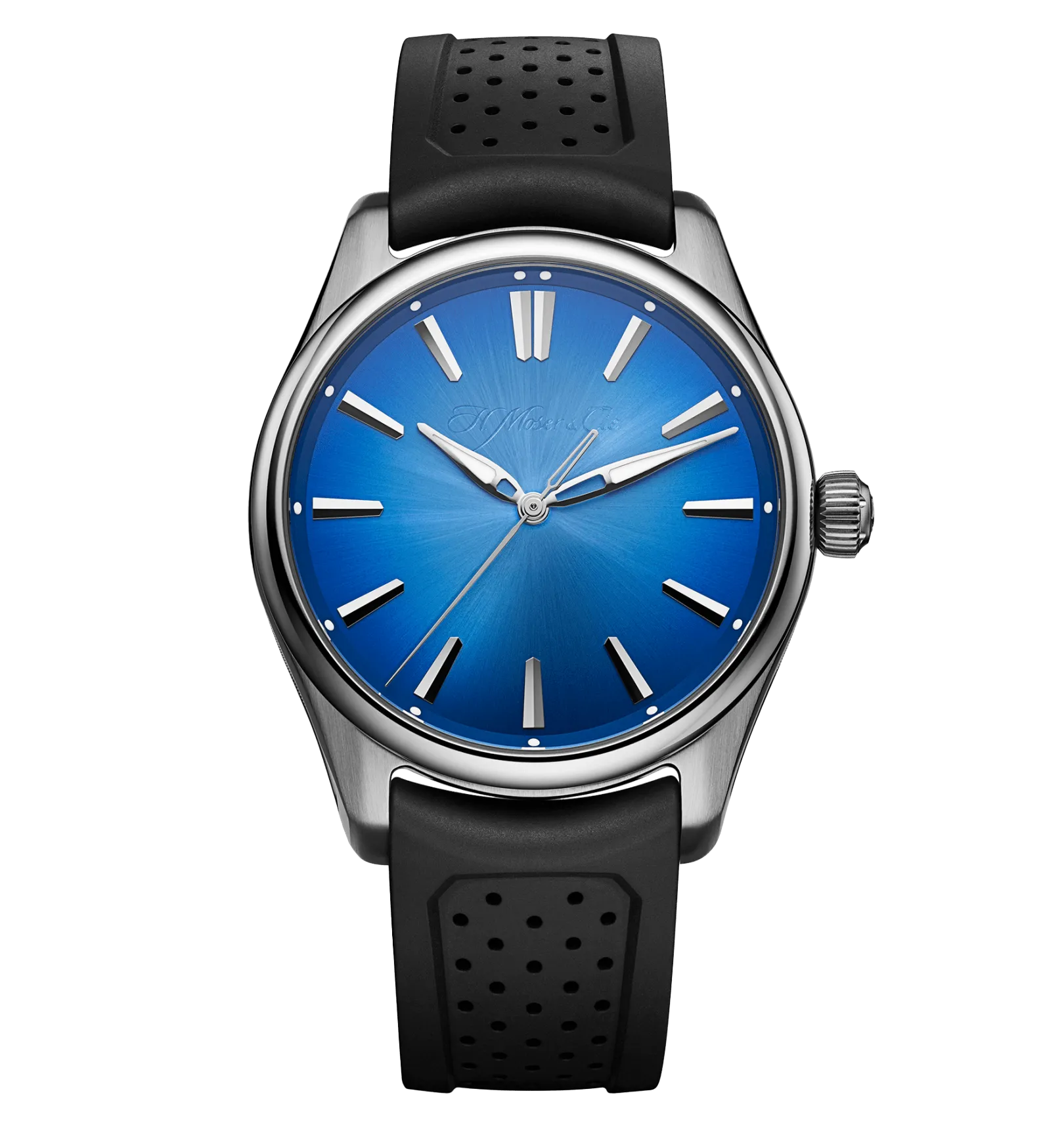 H. Moser & Cie. Pioneer Centre Seconds, 40mm with Arctic Blue Dial
