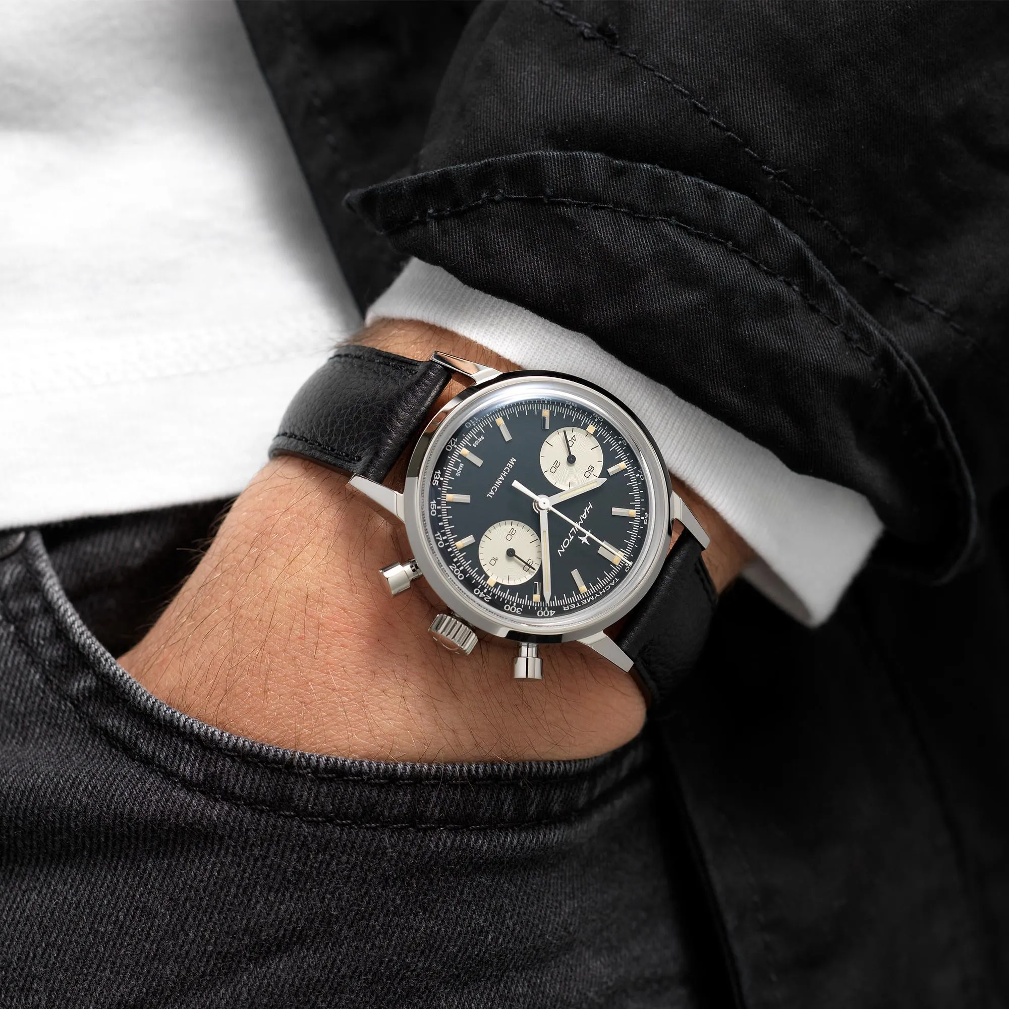 Hamilton American Classic Intra-Matic Chronograph H Men's Watch H38429730