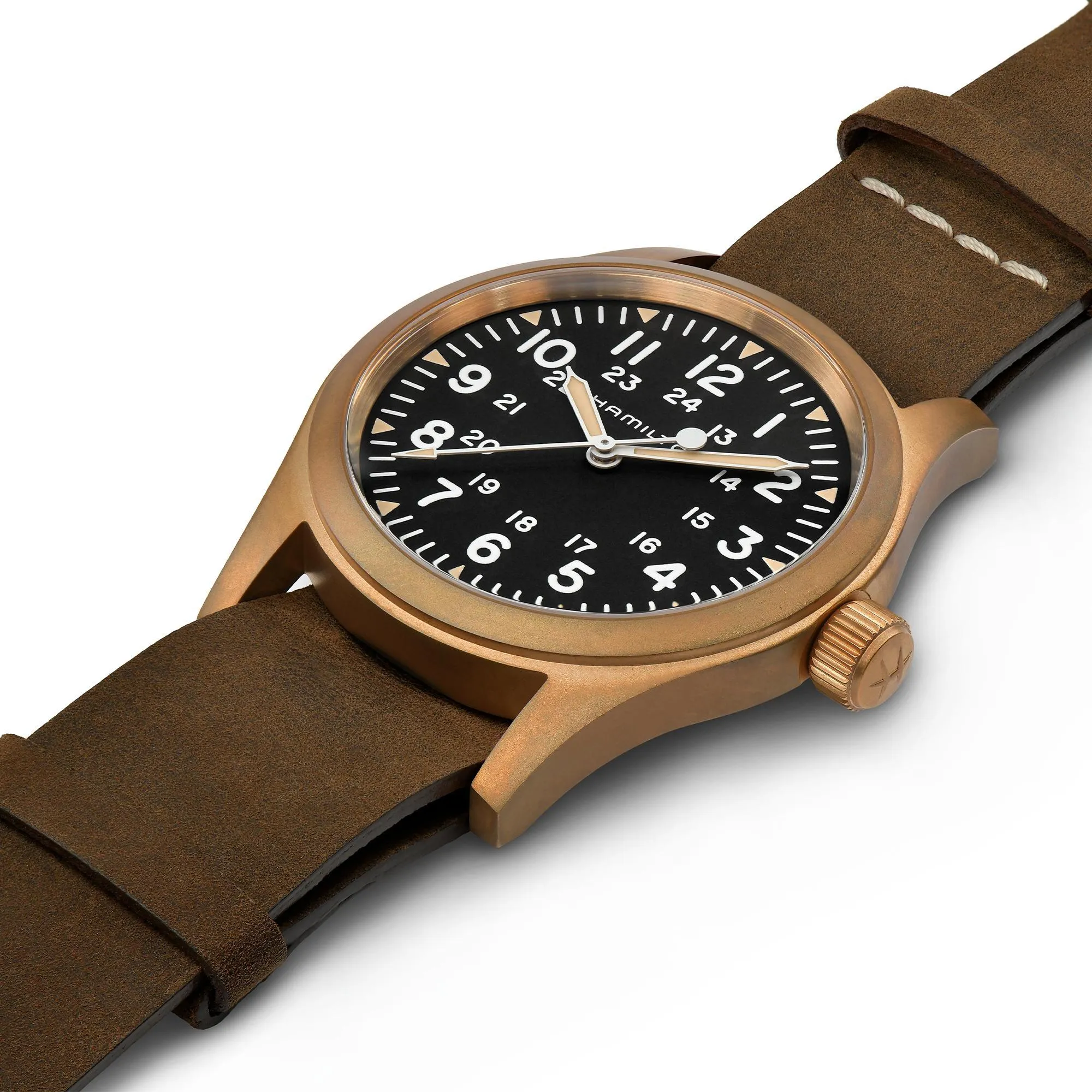 Hamilton Khaki Field Mechanical Bronze Men's Watch H69459530