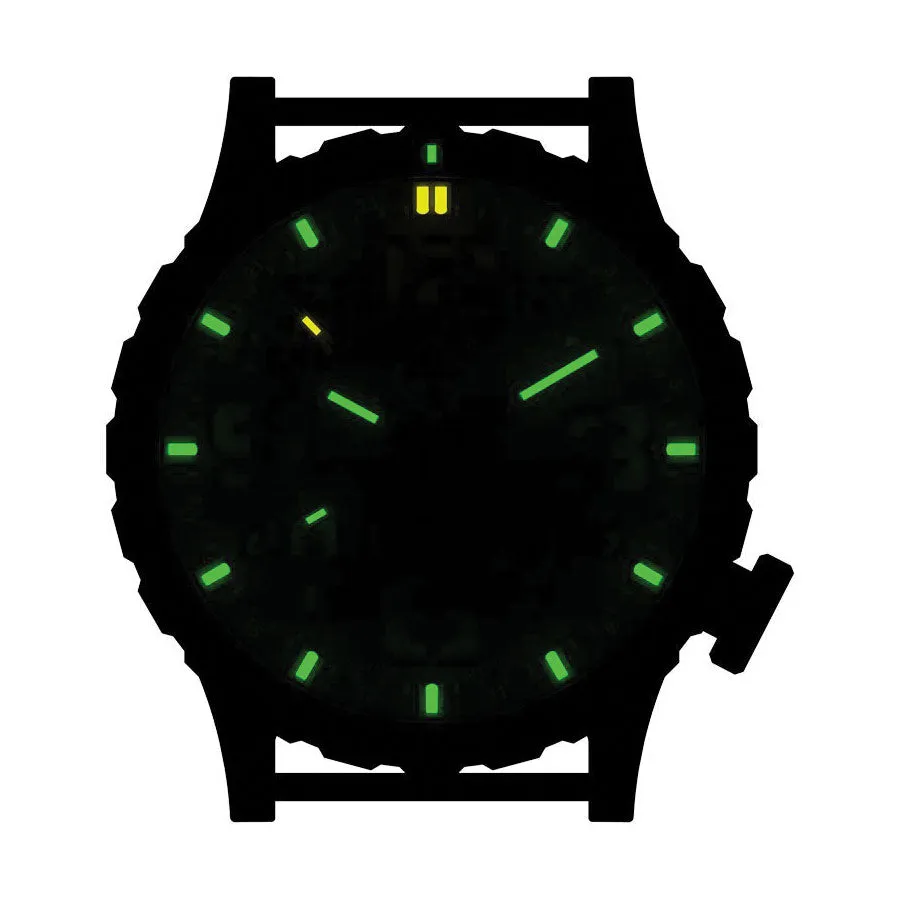 Hazard 4 HeavyWaterDiver Nightwatch White GMT Black