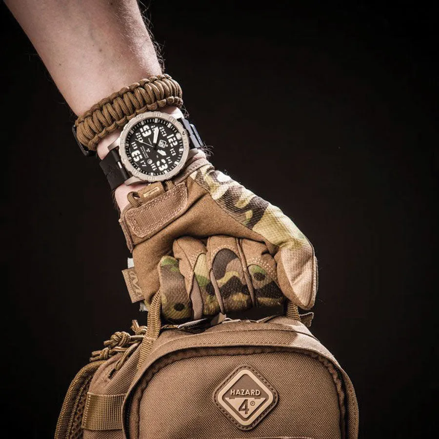 Hazard 4 HeavyWaterDiver Nightwatch White GMT Black