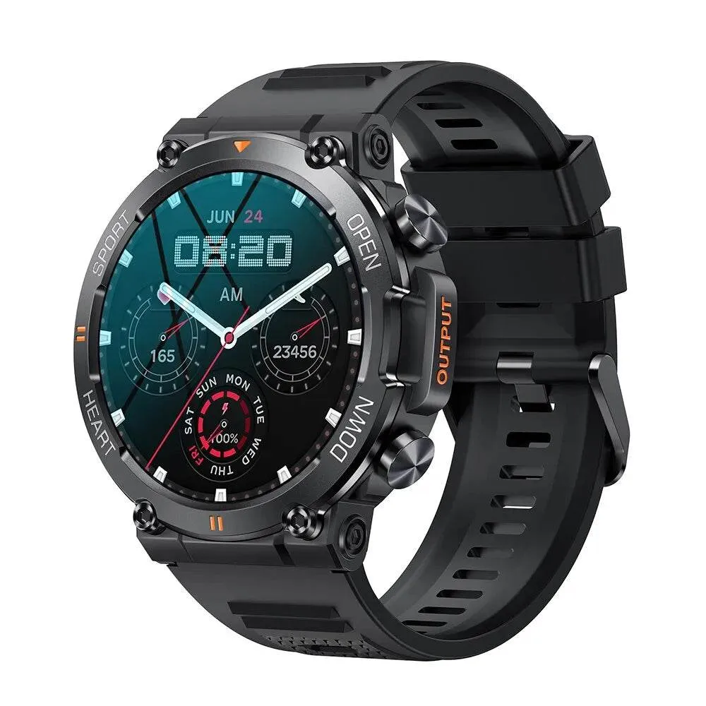 HD Bluetooth Call Smart Watch Men Sports Fitness Tracker Heart Monitor 400mAh Smartwatch