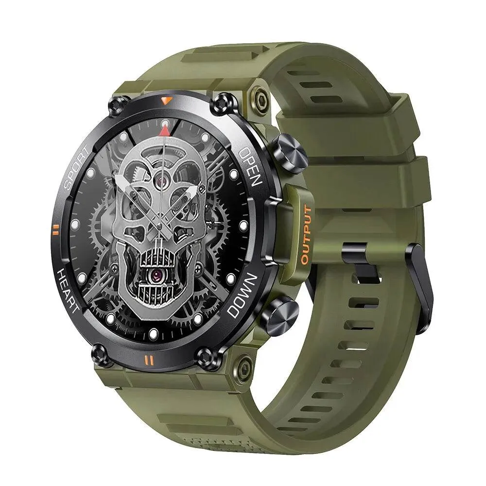 HD Bluetooth Call Smart Watch Men Sports Fitness Tracker Heart Monitor 400mAh Smartwatch
