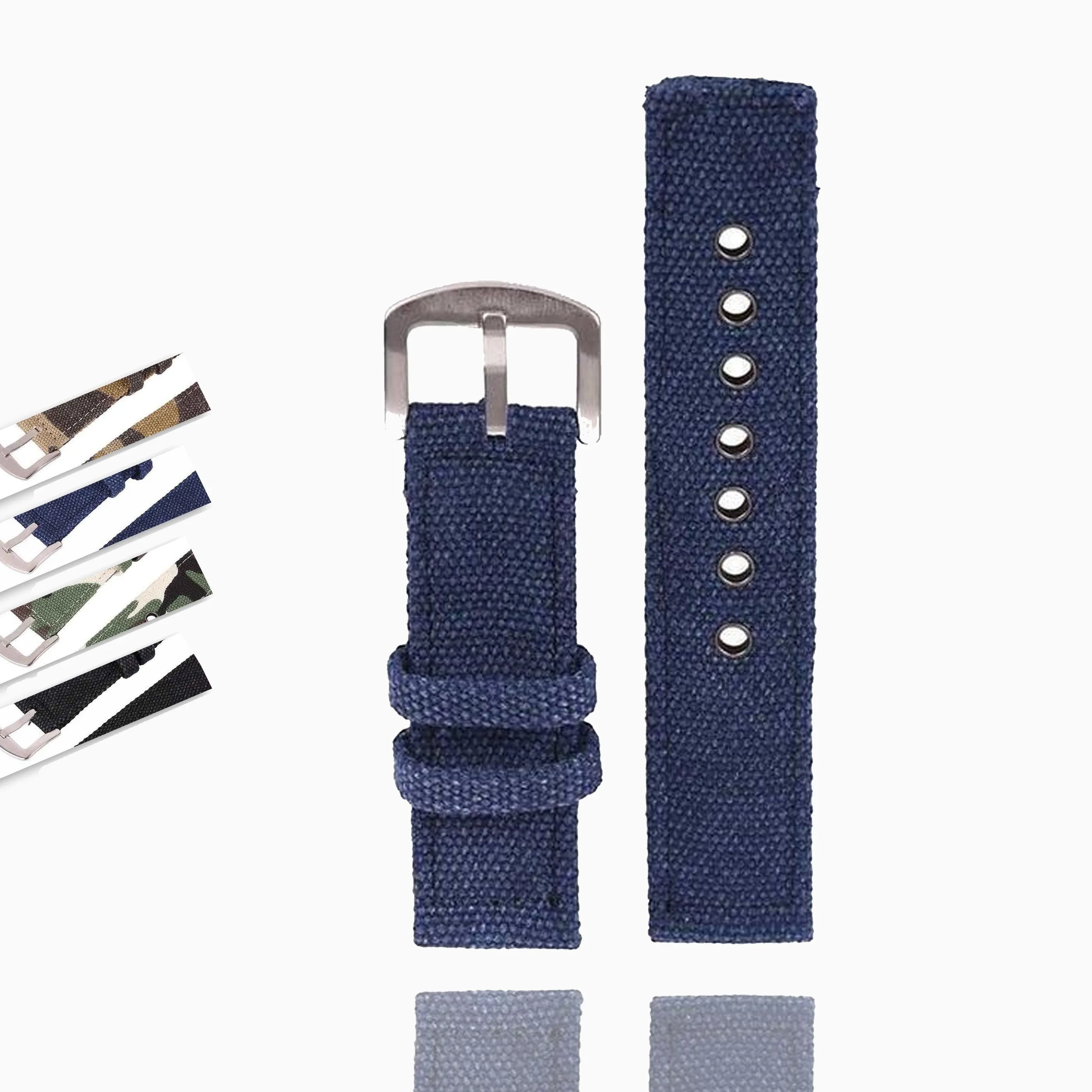 High Quality Canvas Camouflage Watch Band Strap For Men Women, Watches Belt Accessories 18mm 20mm 22mm 24mm Wrist Bracelet Watchbands Unisex