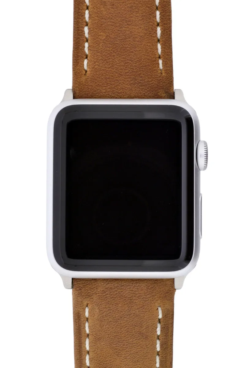 Hirsch Apple Watch Strap Converter in BLACK