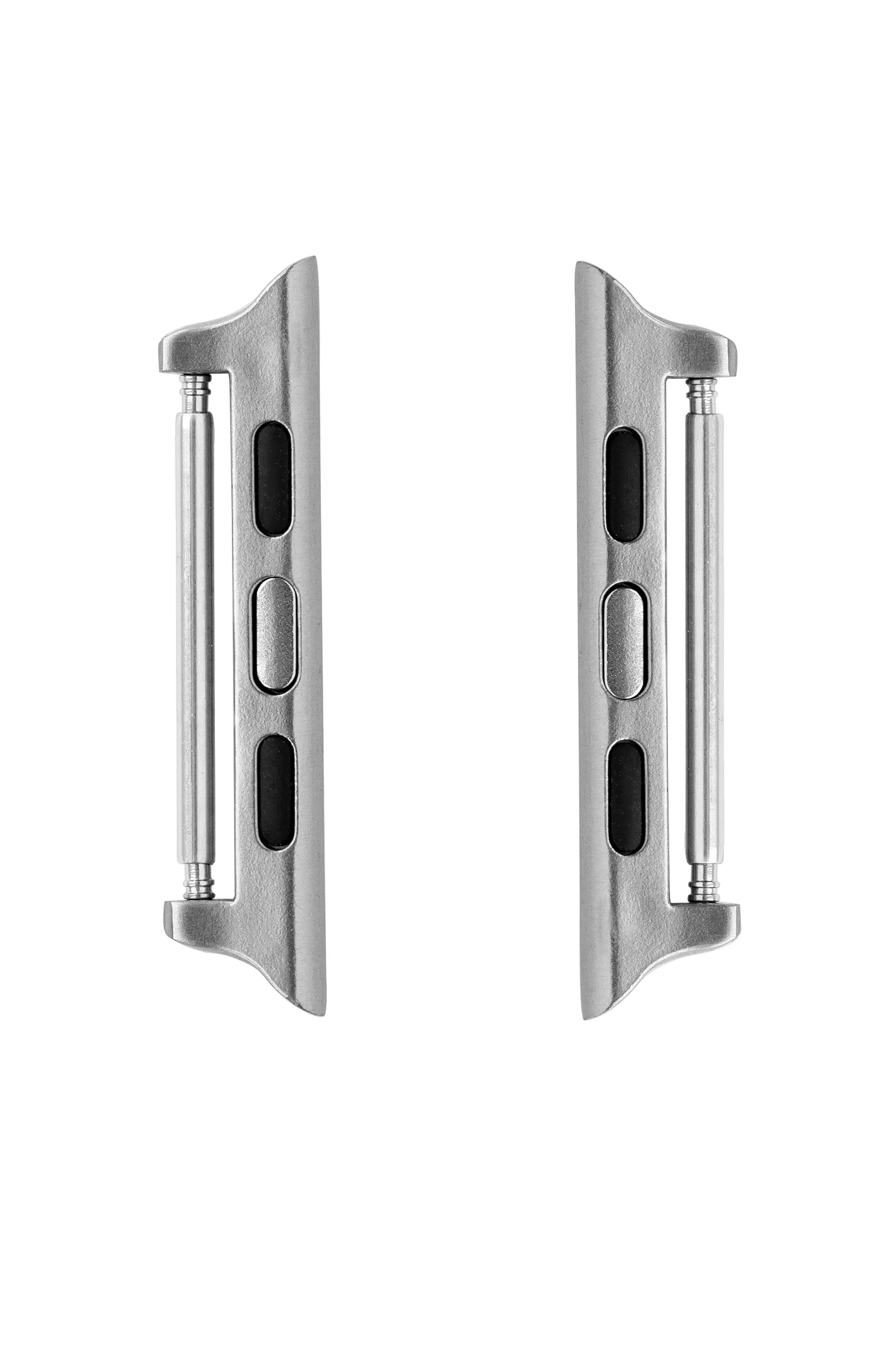 Hirsch Apple Watch Strap Converter in SILVER