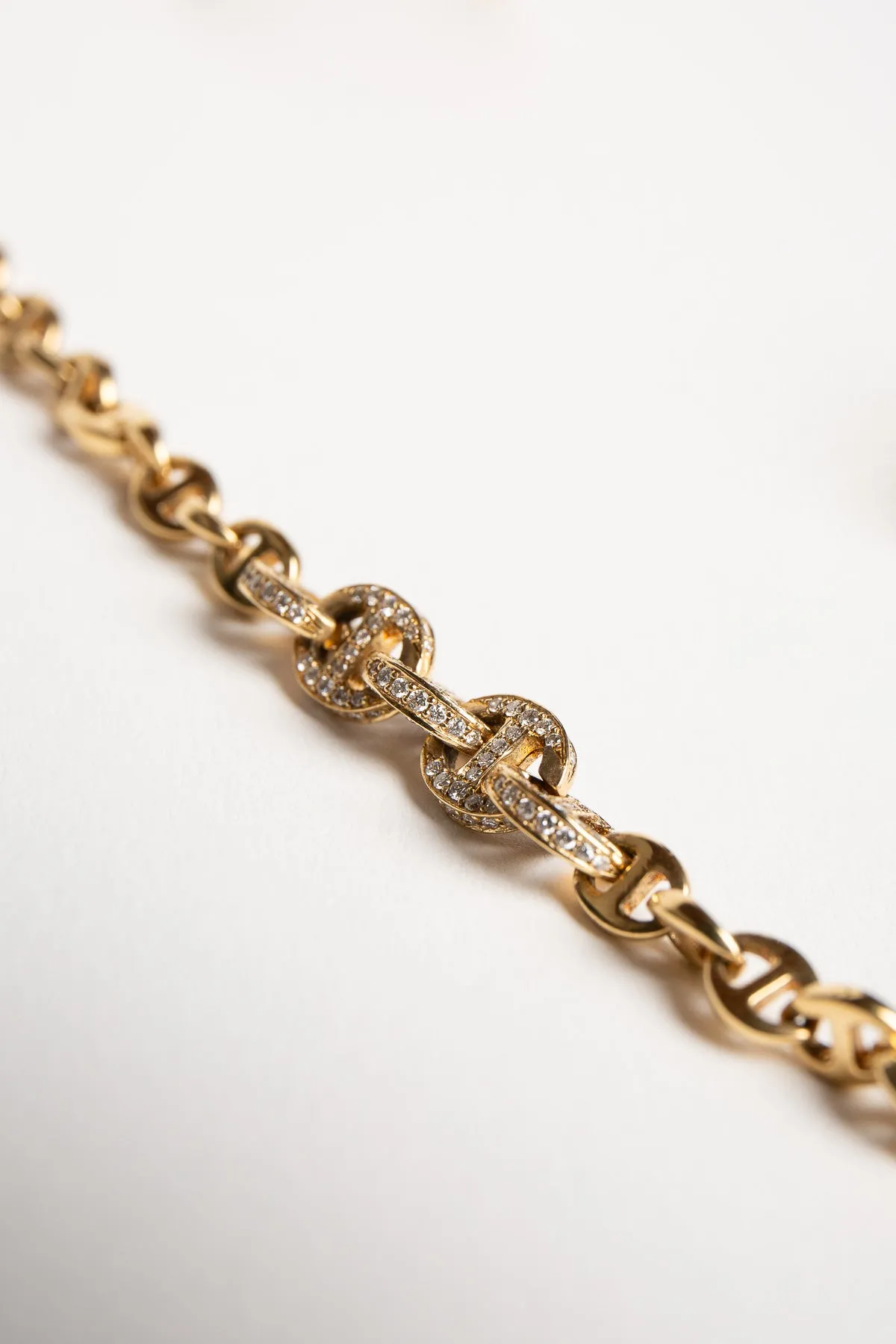 HOORSENBUHS | 18K YELLOW GOLD OPEN-LINK NECKLACE