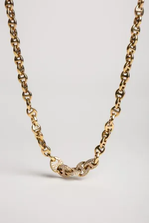 HOORSENBUHS | 18K YELLOW GOLD OPEN-LINK NECKLACE