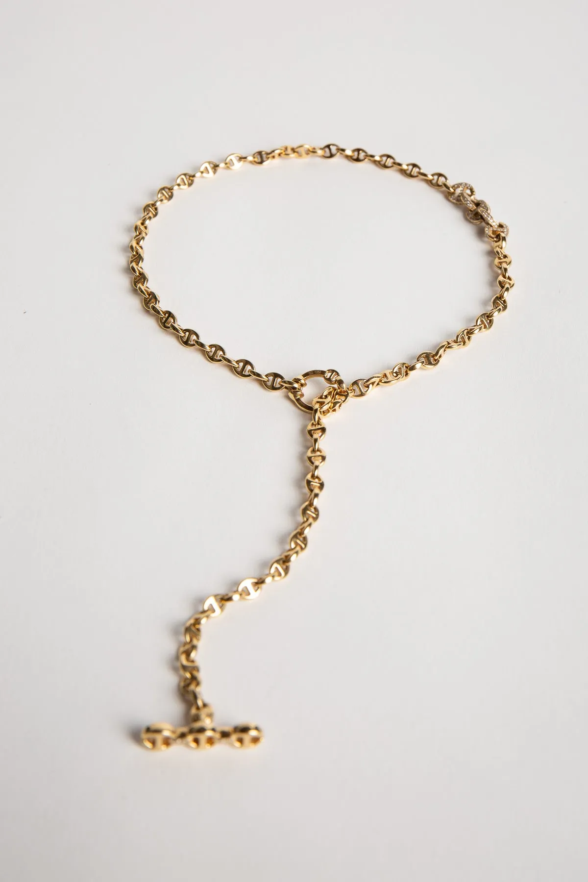HOORSENBUHS | 18K YELLOW GOLD OPEN-LINK NECKLACE