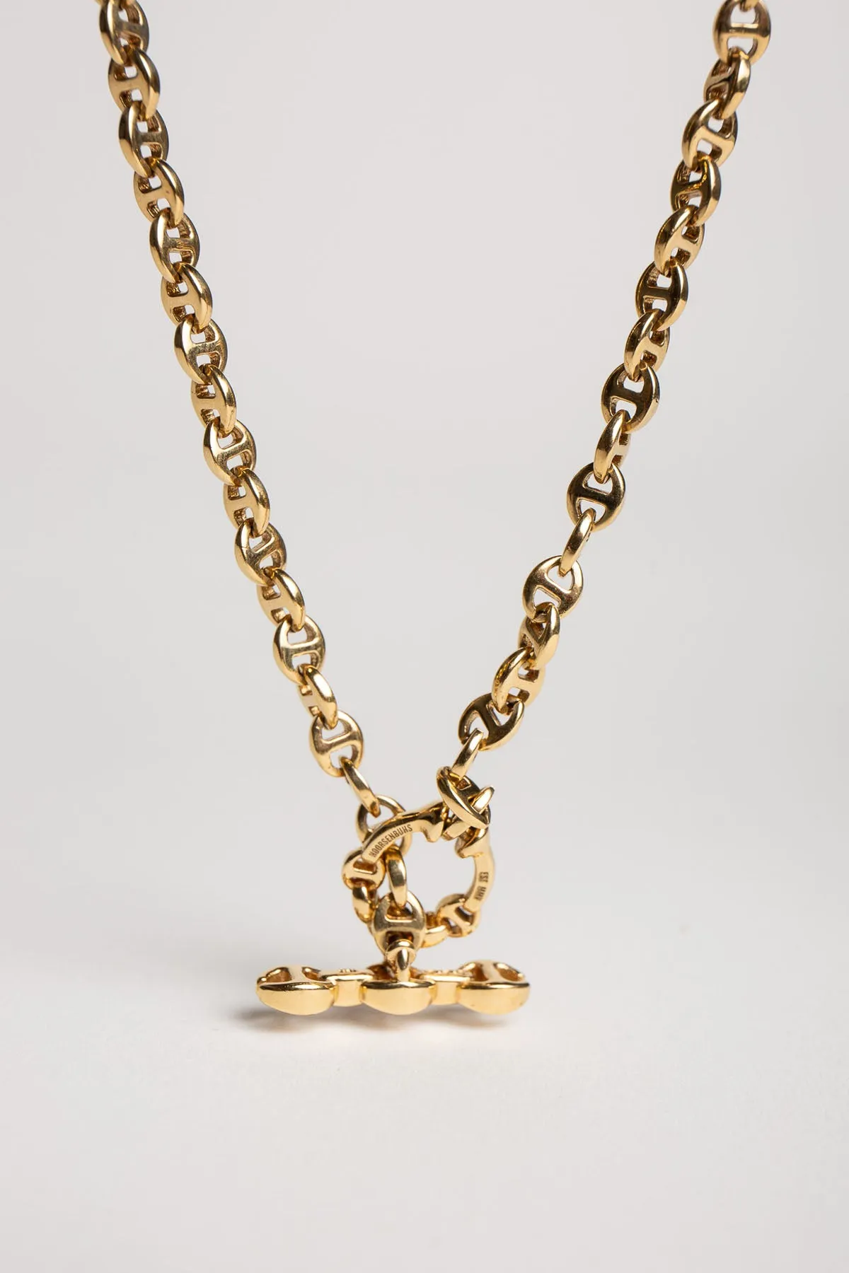 HOORSENBUHS | 18K YELLOW GOLD OPEN-LINK NECKLACE