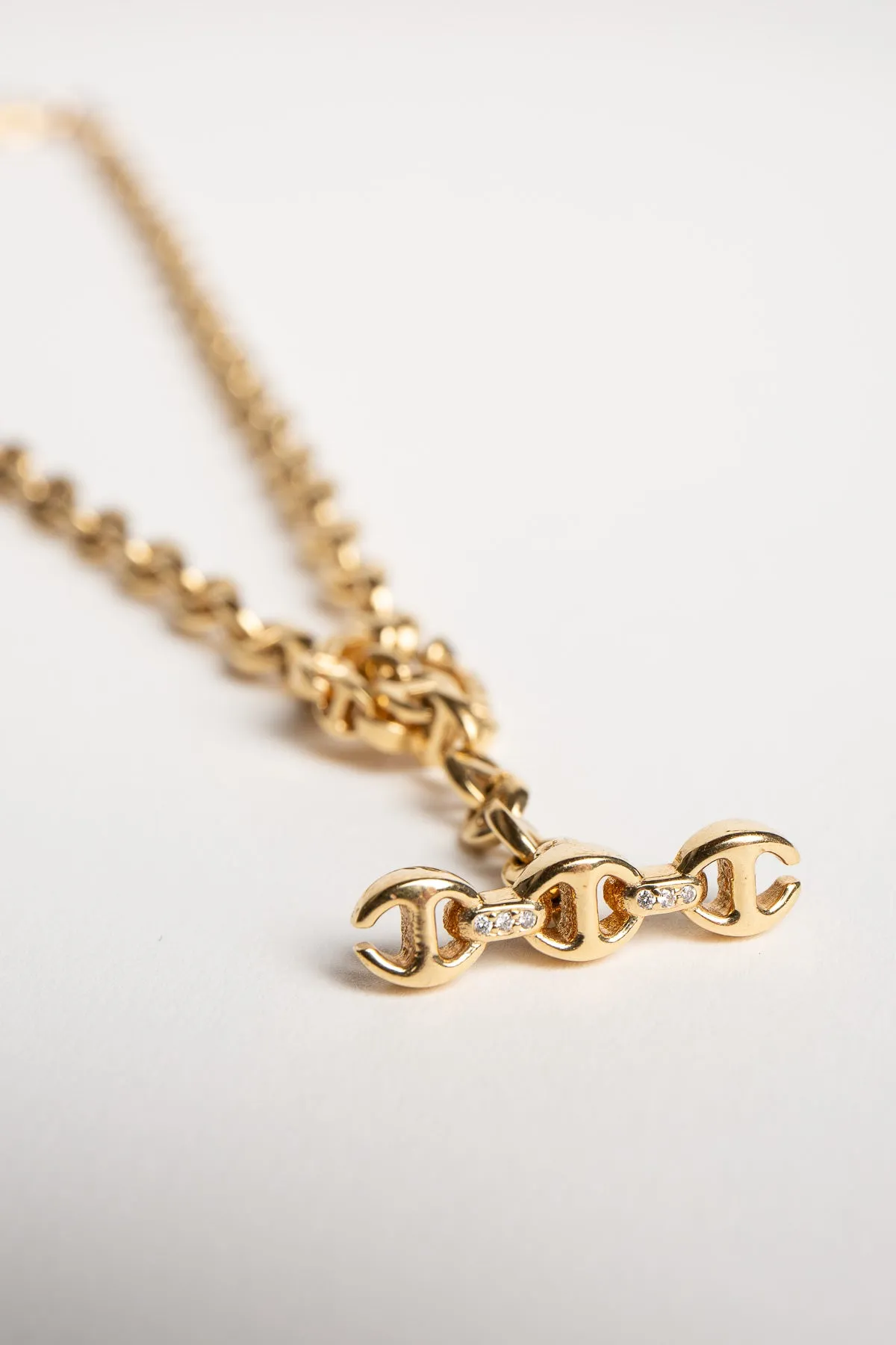 HOORSENBUHS | 18K YELLOW GOLD OPEN-LINK NECKLACE