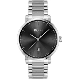 Hugo Boss 1513792 Confidence Analog Black Dial Quartz Men's Watch